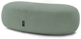 Jasnozielony podnóżek z materiału bouclé Saint-Germain – Bobochic Paris