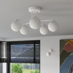 Żyrandol ASTRAL 5 biały SOLLUX  LIGHTING