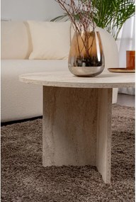 Beżowy stolik półmat 60x119 cm Sable – Kalune Design
