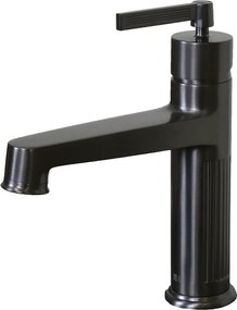 Louxor bateria umywalkowa niska szary metaliczny