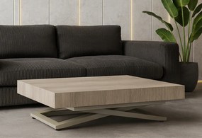 Rozkładany ławostół z regulacją wysokości Sanna U, podstawa kaszmir