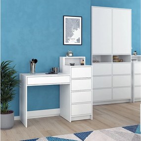 Stół do toalety biały 110.5x40.3x100.6 naara