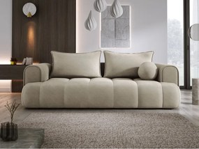 Sofa COCO z funkcja spania i pojemnikiem BEŻOWY CLOUD 03