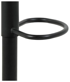Ciemnoszare hokery obrotowe zestaw 2 szt. 109 cm Brooke – Actona