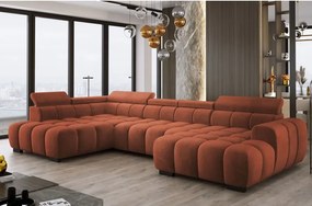 Narożnik BULL XL Lewostronny z elektryczną funkcją regulacji tkanina Salvador 10 WERSAL