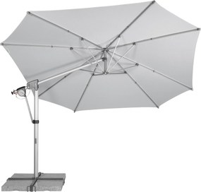 Doppler Pokrowiec zamienny na parasol PROTECT 400P jasnoszary