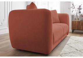 Czerwona sofa 230 cm Bourbon – Bobochic Paris