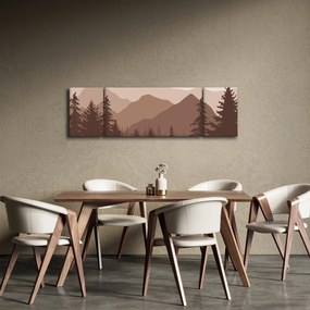 Obraz - Góry Brunatne N⁰2 (170x50 cm)