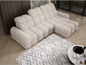 Narożnik TOLLO MINI S Prawostronny Elektryczna regulacja Bubble 03 kolor Beżowy WERSAL