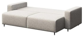 Kremowa rozkładana sofa 237 cm Hesto – Ghado