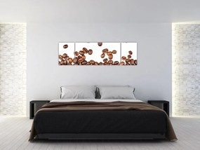 Obraz - Ziarna kawy (170x50 cm)