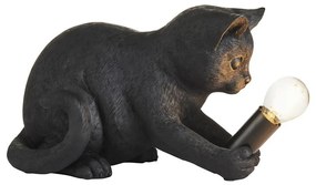 Endon 107390 - Lampa stołowa KITTEN 1xE14/7W/230V czarna