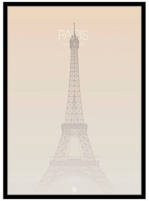 Obraz 50x70 cm Paris Eiffel Tower – Malerifabrikken