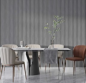 Lamele ażurowe 8 szt. biały mat C8-H09