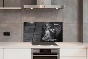 Szklany Panel Posążek Anioła