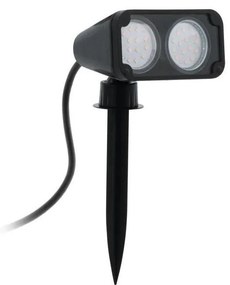 Eglo 93385 - Lampa zewnętrzna NEMA1 2xGU10/3W/230V IP44