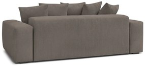 Szarobrązowa sztruksowa sofa 280 cm Voltaire – Bobochic Paris