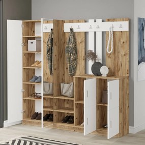 Zestaw do przedpokoju Dane White i Atlantic Pine