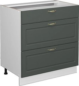 Szafka dolna do kuchni green gold country 80x51.6x82 fame-line