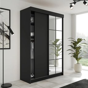 Szafa Przesuwna LAMARO 138 Czarny