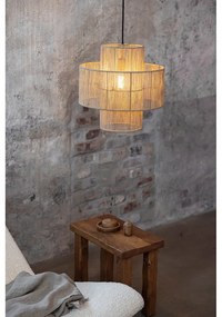 Lampa wisząca z kloszem z juty ø 40 cm Soga – Markslöjd
