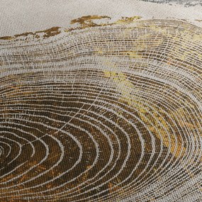 Obraz - Abstrakcja pnia (125x70 cm)