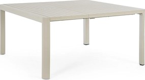 Przedłużany stół aluminiowy gołębi szary 149×97 cm - 149×149 cm - KIPLIN