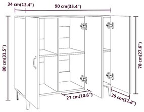 Komoda do salonu biała - Sorello