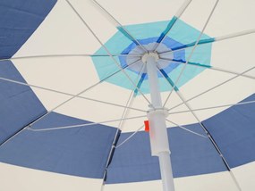 Parasolka BLUE STRIPES 180 cm, niebieska