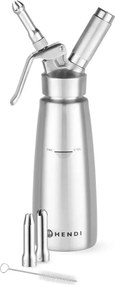 Syfon do bitej śmietany ze stali nierdzewnej Hendi Profi Line 0,5 l