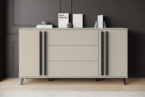 MINIO go for it, Komoda HURON 150 cm congo/czarny