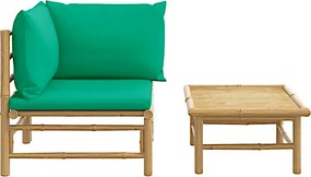 Elegancki zestaw ogrodowy z bambusa Z6-M95