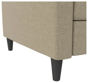 Beżowa rozkładana sofa 86 cm Celine – Støraa