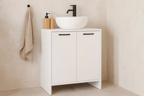 Biała szafka pod umywalkę S0-Z70