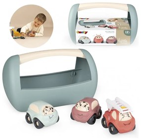 Smoby little skrzyneczka z samochodzikami vroom planet