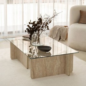 Stolik konferencyjny Escape Travertine