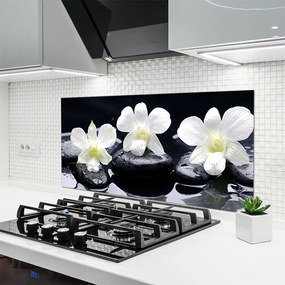 Panel nad blat kuchenny Orchidea W Kompozycji Zen