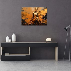 Obraz na szkle - Abstrakcja wróżki (70x50 cm)