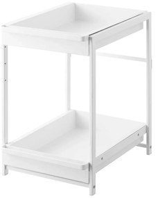 Biała metalowa dodatkowa półka 30x42 cm Tower – YAMAZAKI