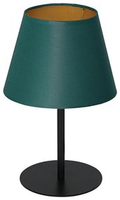 Lampa stołowa ARDEN 1xE27/60W/230V śr. 20 cm zielony/złoty