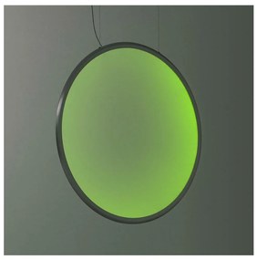 Artemide 1994310APP-LED RGBW Ściemnialny żyrandol na lince DISCOVERY LED/79W/230V antracyt