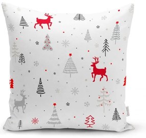 Poszewki na poduszki ze świątecznym motywem zestaw 4 szt. 43x43 cm Snowflakes – Mila Home