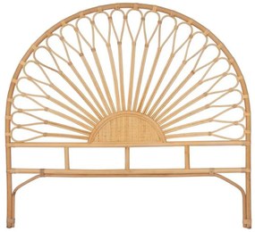 Zagłówek  140 cm – rattan – kolor naturalny SOLIA