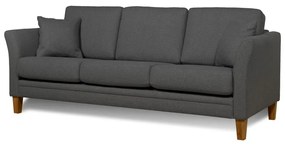 Ciemnoszara sofa 217 cm Eden – Scandic