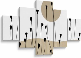 Obraz - Łąka graficzna N⁰2 (125x70 cm)