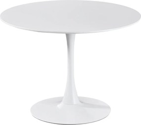 Stół jadalny - MDF - biały - RONDA