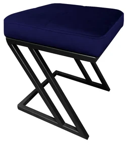 Pufa ZAZU MG VELVET granatowa ATOS