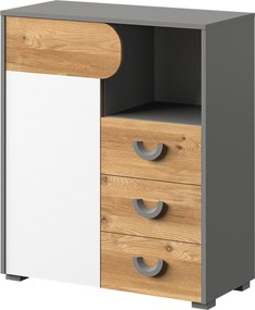 Komoda ARCADA 80 cm do Salonu Sypialni Dąb