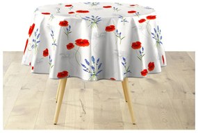 Obrus zmywalny ø 160 cm Sisteron – douceur d'intérieur
