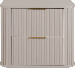 Szafka łazienkowa, kaszmir, uchwyt złoty, 41,5 x 60 x 51,7 cm